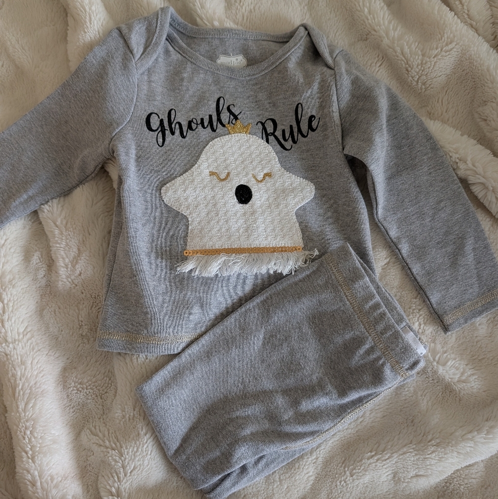 Mud Pie Ghouls Rule Outfit